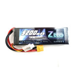 BATERIA DE LIPO 7.4V 2S 5200MAH 30C COM PLUG XT60 ZEEE POWER ZEE2S520030XT60